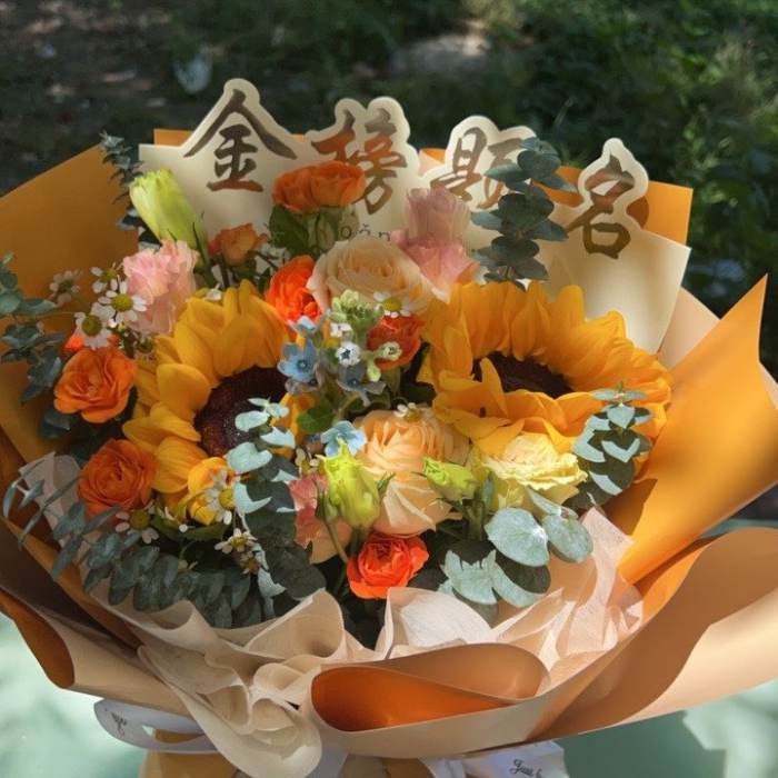 天津河东区送高考生什么花