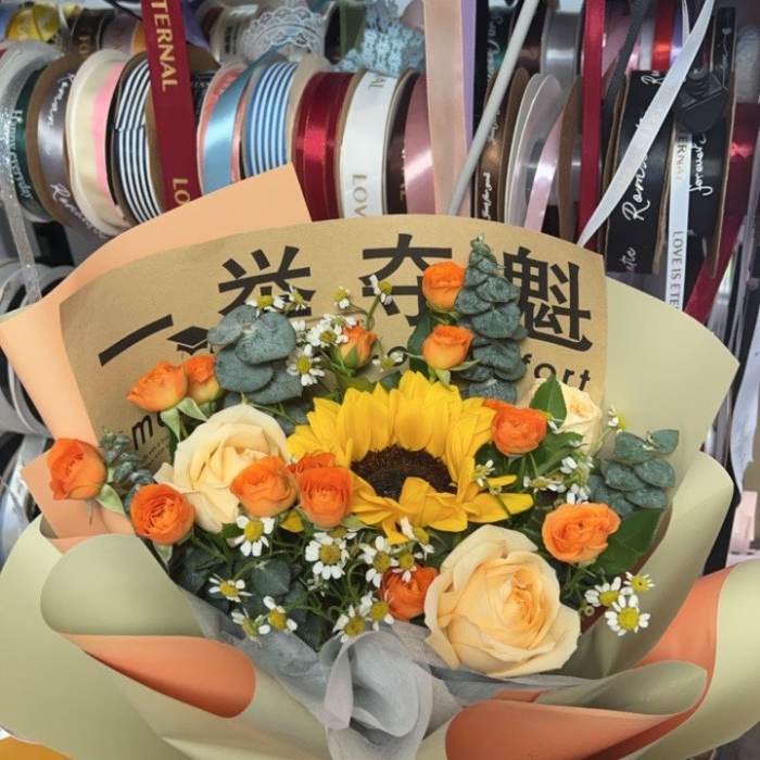 天津河东区送高考生什么花